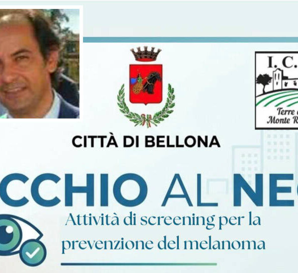 “Occhio al neo”, la nuova giornata di prevenzione dell’Amministrazione comunale di Bellona prevista il 2 aprile. Sarcinella: “ Una visita specialistica è il tuo miglior alleato”